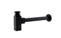Сифон для раковины, чёрный  BB-SMQ2-NERO BelBagno