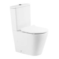 Чаша унитаза безободкового, P-trap FLAY-R BB2149CPR BELBAGNO