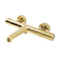 Смеситель для ванны и душа, золото  UNO-VASM-ORO BelBagno