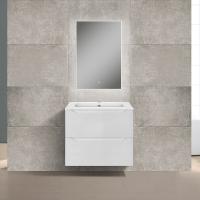 База под раковину Norma 800 подвесная, 2 выкатных ящика soft close, G.White, , шт VMC-2N800GW Vincea
