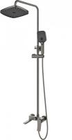 Система душевая ESBANO GEMINI (DS-GM) оружейная сталь