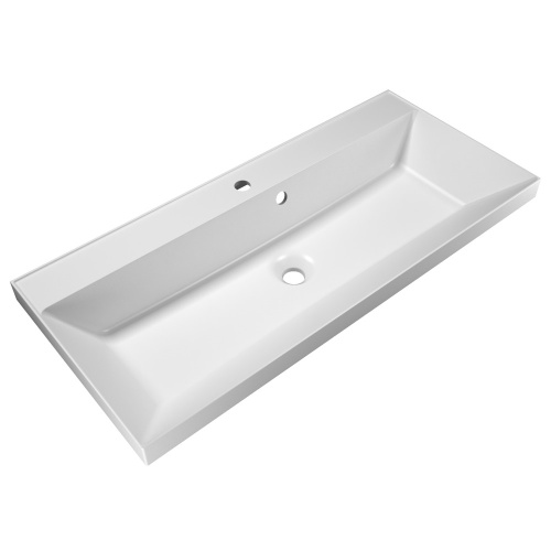 Раковина из литьевого мрамора BB1000/450-LV-MR-AST  1000x450x620 BelBagno