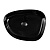 Раковина керамическая накладная, чёрная 550x400x140 BB1435-NERO BelBagno