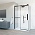 Душевой уголок прямоугольный VSR-1CS9012CLB 1200x900x1950 профиль черный стекло прозрачное VINCEA